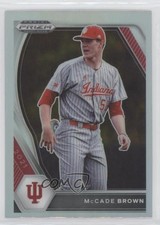 2021 Panini Prizm Draft Picks Silver Prizm McCade Brown #PDP79 06ee
