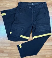 Vintage-Marithe Francois Girbaud M FG Shuttle Black Designer Pants 90s HipHop 34