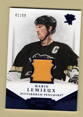 2013-14 Panini Dominion Hockey Mario Lemieux Jersey Card (Penguins) # 41/99