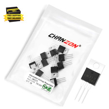 LM317T TO-220-3L Positive Adjustable Voltage Regulator IC, Three Terminal Positi