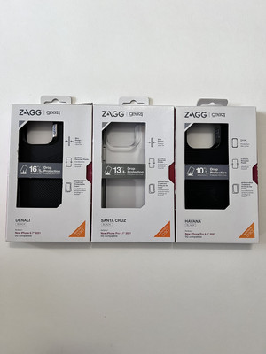 Lot Of 3 ZAGG Gear4 Denali Santa Cruz Havana Cases Apple iPhone 13-6.1  Lot #2