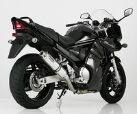 Hurric Supersport Auspuff Silber Passend FüR Suzuki GSF 600 Bandit S 1996-2003