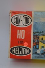 Con-Cor B-803 HO Scale Heljan Steam Locomotive Roundhouse Kit Scenery