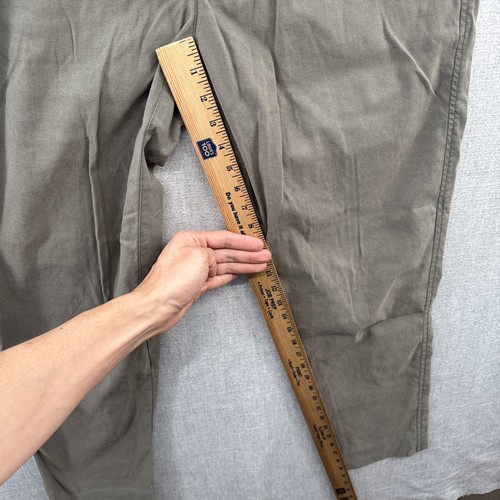 Outlier Pants Mens 33x30 Slim Dungarees Brown Canvas Rugged Pocket Casual Adult - Picture 7 of 16