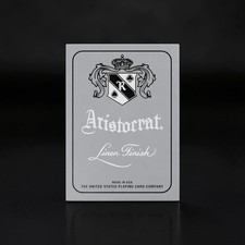 Aristocrat Playing Cards, 110th Anniversary Silver by US Playing Card Company