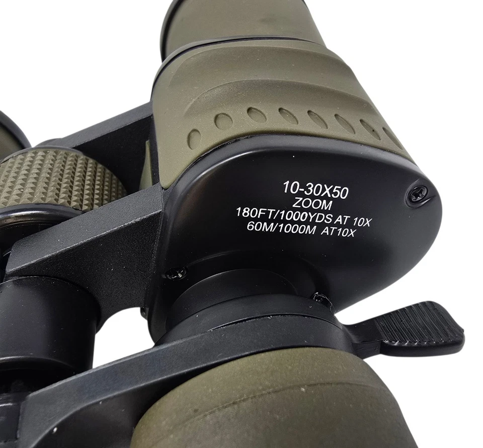 10-30x50 HD Zoom Binoculars+Stabilized+Clear Low Light Vision+Waterproof Khaki - Image 4 of 4