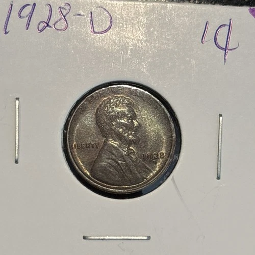 1928 -D Lincoln Cent **Uncirculated BN**