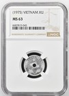 South Vietnam 1 Xu 1975 NGC MS 63