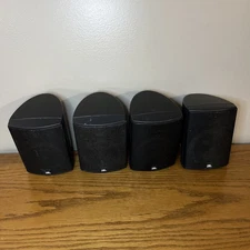 JBL 125SAT Surround Satellite Speaker Set of 4 - Black - Tested and works!