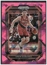 2022-23 Panini Prizm #49 Drew Eubanks Prizms Pink Ice