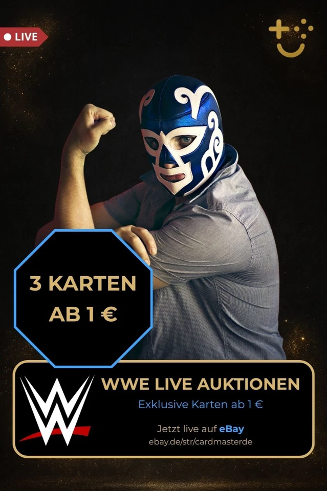 WWE-Einzelkarten Start ab 1€