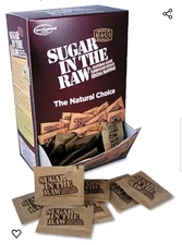 Sugar in the Raw 0.2 oz. Sugar Packets (200/Box) New