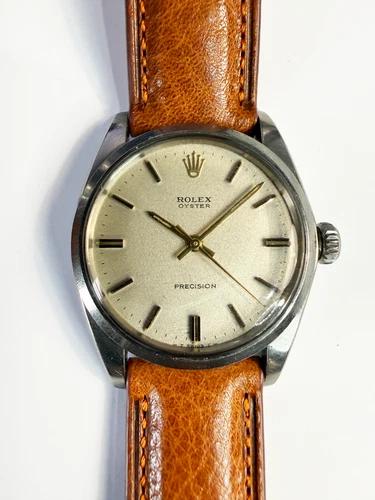 Rolex Oyster Precision 6426 (1966) – Champagne Sunburst Dial – Serviced – Vintag
