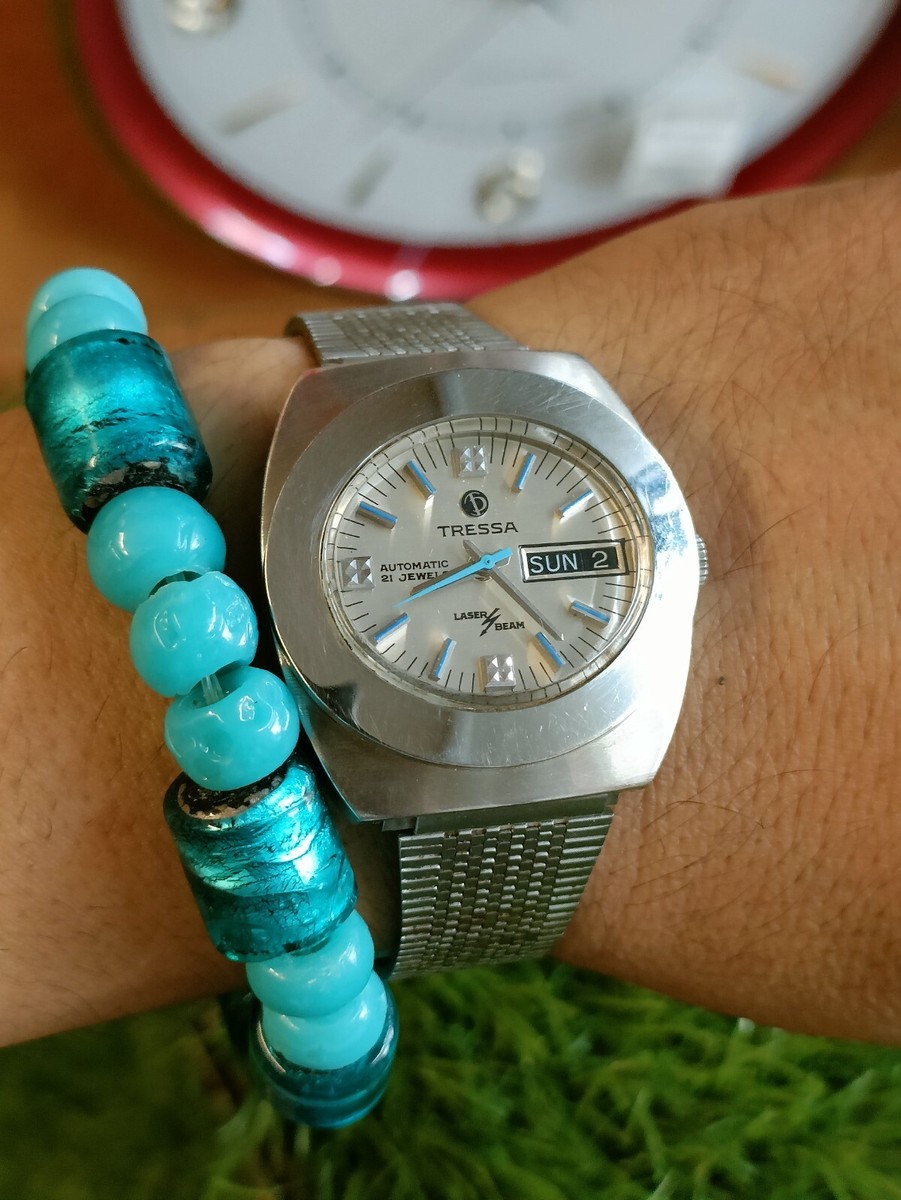 Wrist Watches Vintage Watch Tressa Laser Beam 21 Jewels TRESSA