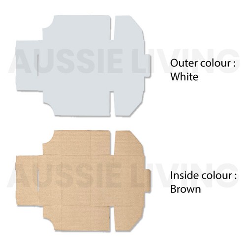 9 Color Mailing Box Shipping Mailer High Quality Cardboard A6 BX2 BX6 BX6 Small - Picture 3 of 20