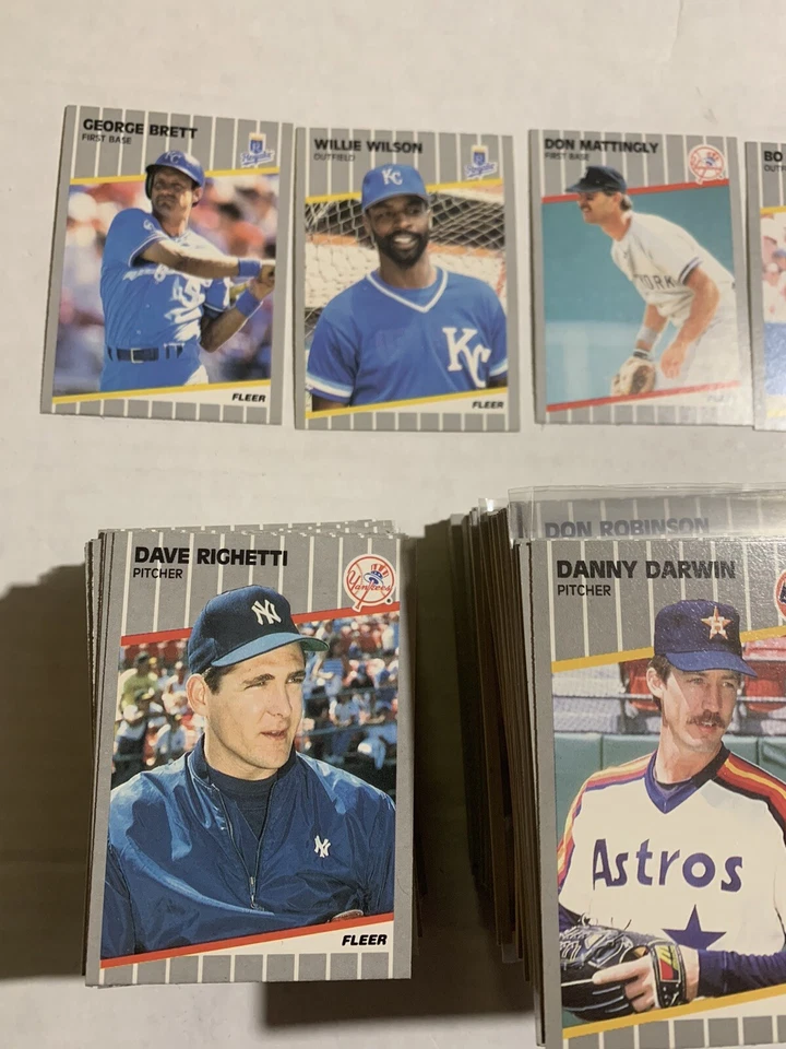 1989 Fleer Baseball Complete Your Set Pick the cards you need #251-500 - Image 2 of 4