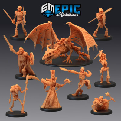 Crypt of the Dead by Epic Miniatures | D&D | DnD | Print on Demand