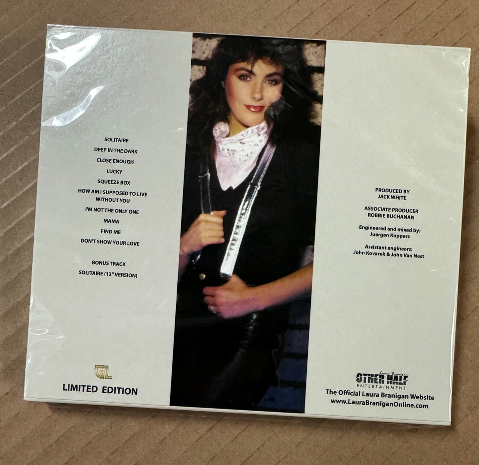 Лора Брэниган - Брэниган 2 CD, пасьянс, ограниченное издание, бонус-треки, ремастер - Изображение 2 из 2