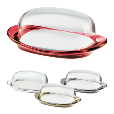 Guzzini Butterdose Feeling Serie - robuster Kunststoff Butterbehälter - BPA frei