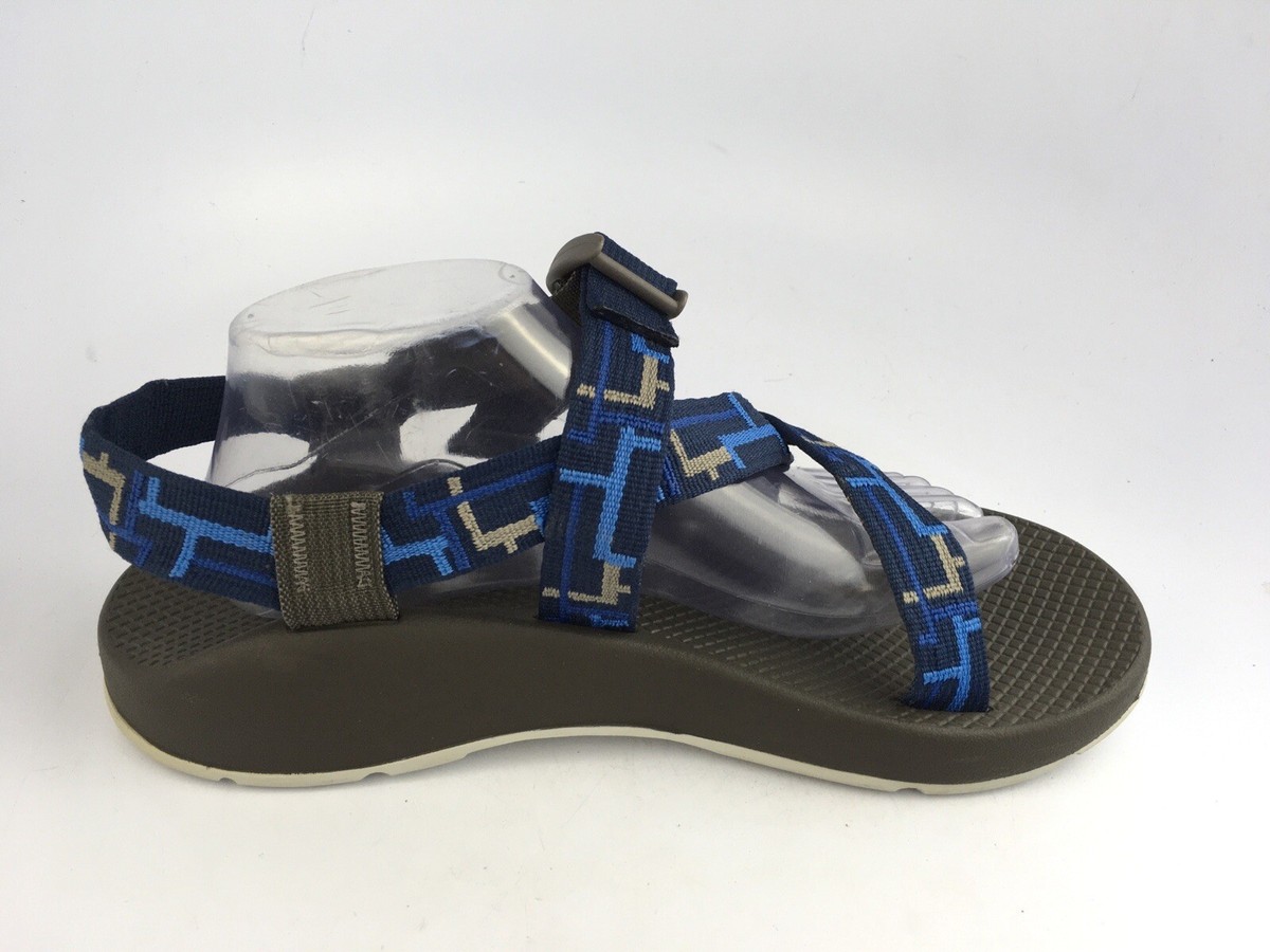 Chaco Men\'s Adjustable Sandals - Dark Blue and Light Gray Chaco Women main image 4