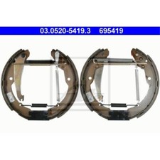 ATE Bremsbackensatz Bremsbacken hinten für Skoda Roomster 5J Octavia I Combi