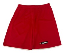 Lotto Youth Athletic Red White Shorts Size Youth Medium