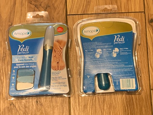 Amope Pedi Perfect Electronic Nail Care System Includes 3 Refills
