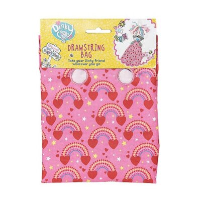 Me To You Bear Pink Rainbow My Dinky Drawstring Bag