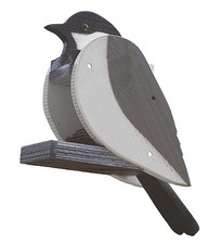 CAROLINA CHICKADEE BIRD FEEDER Backyard Birds Large Amish Handmade in USA