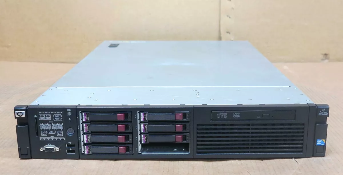 dug favorit udvande HP ProLiant DL380 G7 Xeon 6-Core E5645 2.4GHz 6GB Ram 1182GB HDD 2U Server  | eBay