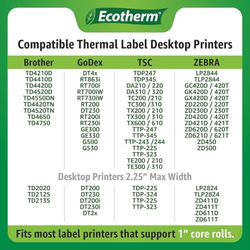 Premium 4" x 6" Adhesive Labels | BPA-Free, Perfect for Inventory and Shipping - Picture 7 of 9