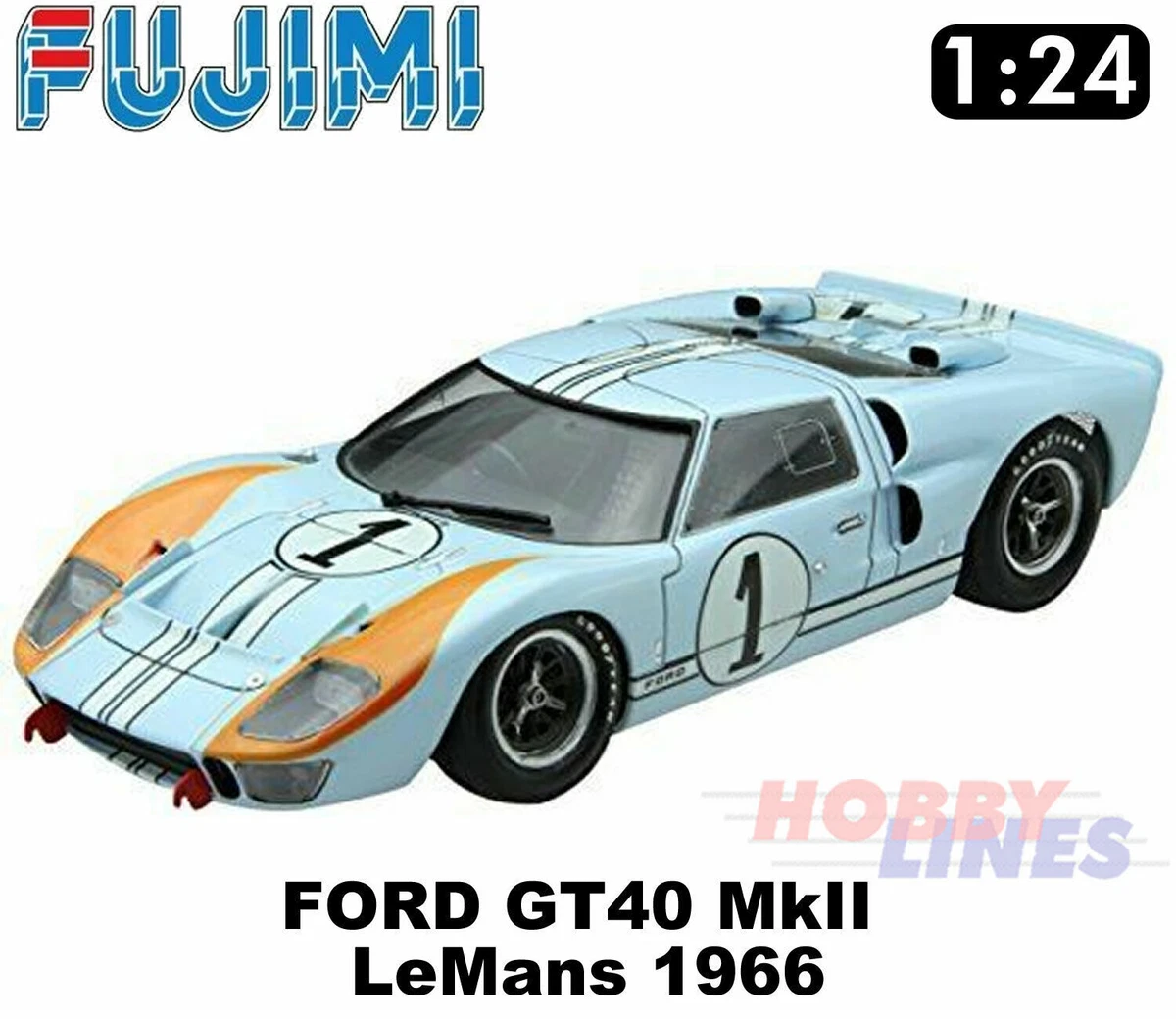 Ford Gt40 1 24 Сборная Модель Купить
