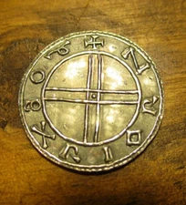 Maine Penny Goddard coin Olaf Kyrre 999 Silver