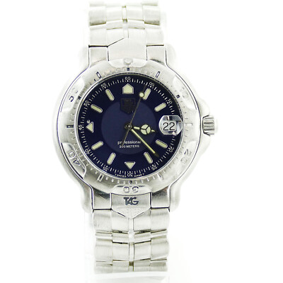 TAG HEUER PROF 6000 WH1115-K1 NAVY BLUE DIAL 200M STAINLESS TAG HEUER PROF 6000 WH1115-K1 NAVY BLUE DIAL 200M STAINLESS