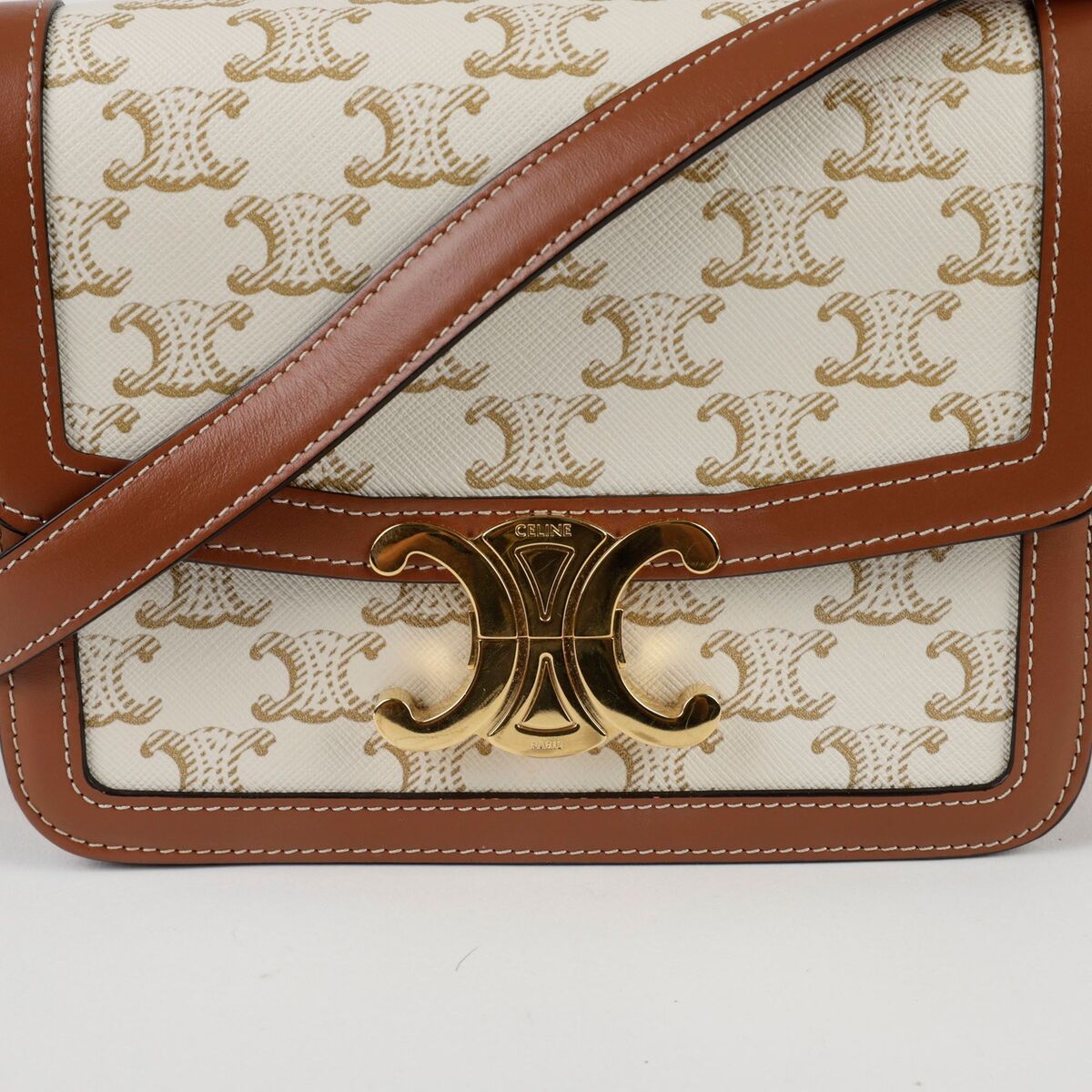 Celine Tin Triomphe Shoulder Crossbody Bag 188882BZ4 | eBay Celine Tin Triomphe Shoulder Crossbody Bag 188882BZ4 | eBay