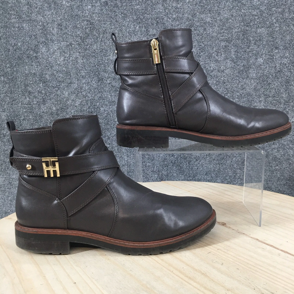 Hilfiger boots cheap womens