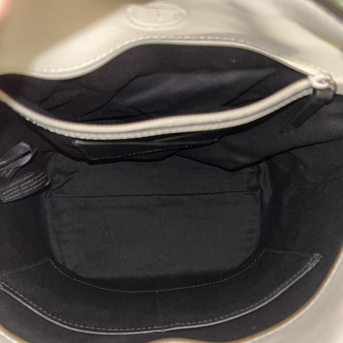KENNETH COLE NEW YORK - Leather - New with Tags - Beige Fold Over Crossbody Bag - Picture 17 of 24