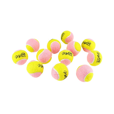 Midlee X-Small Dog Tennis Balls 1.5'' Assorted Colors - Pack of 12