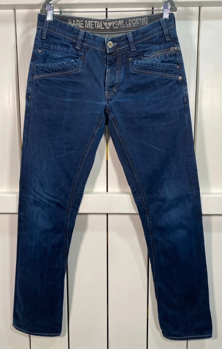 Onderhandelen Aanbevolen Schijn PME Legend Bare Metal Jeans Straight Dark 32x36 | eBay