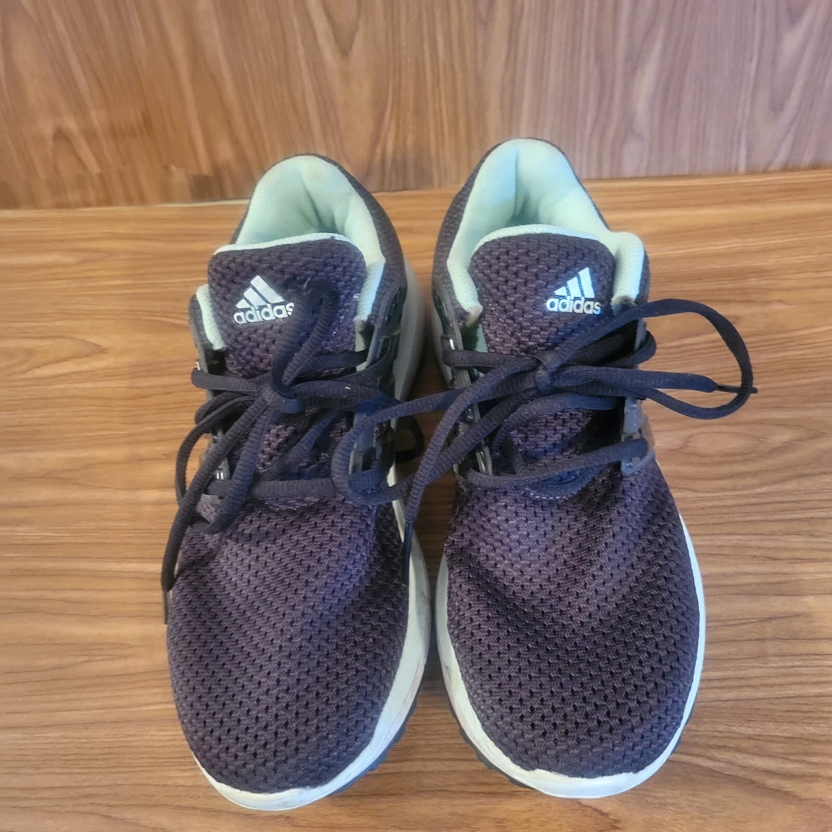 Adidas Originals Energy Cloud Womens Running Shoes Size 7.5 Black Mint Green