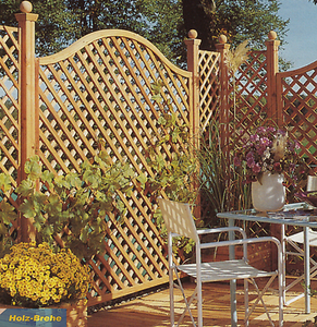 Zaun Zaune Osmo Oland Holz Kiefer Kdi Palisade Rankgitter Spalier Dichtzaun Ebay