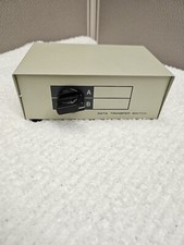 Manual Data Transfer Switch Box 2-Position 2-Port A/B Vintage