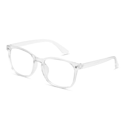 Blue Light Blocking Glasses - Anti UV Ray Computer Gaming *Transparent Clear