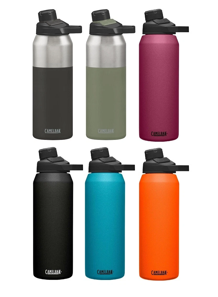 CAMELBAK CHUTE MAG 1L STAINLESS STEEL VACUUM INSULATED WATER BOTTLE BPA/BPS  FREE