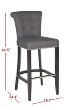 Safavieh Addo Ring Bar Stool, Reduced Price 2172714631 HUD8242A