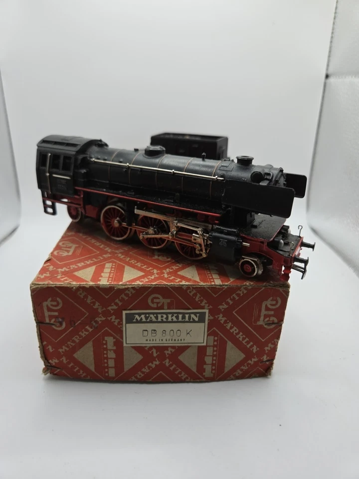 LOCOMOTIVA VAPORE IN METALLO CON EXTENDER MARKLIN VINTAGE  - Immagine 2 di 4