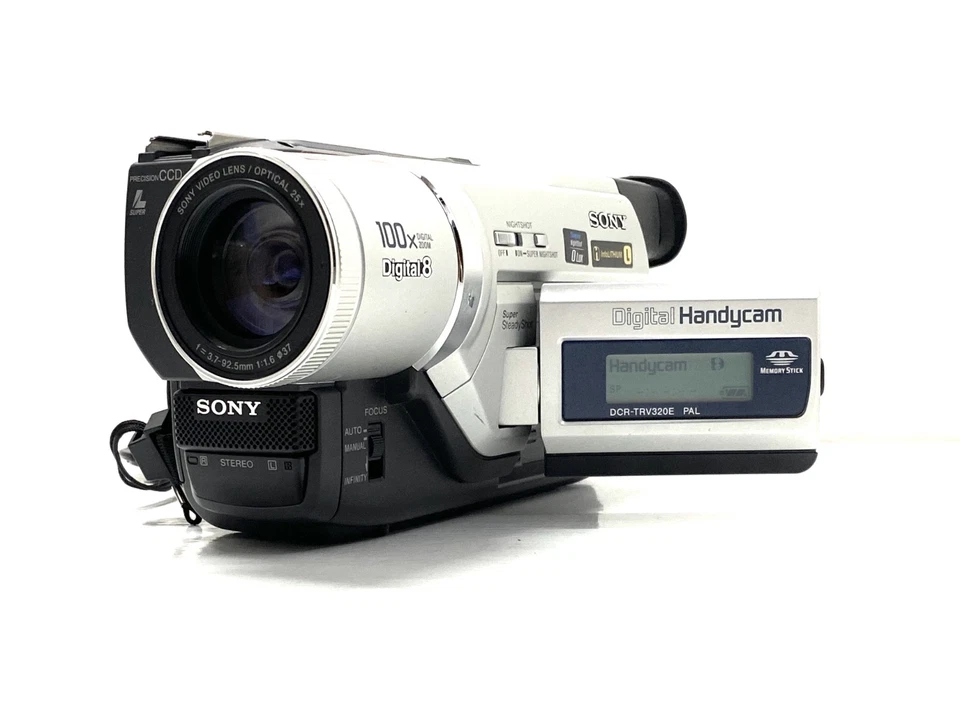 SONY DCR-TRV320 Hi8 Digital8 Video8 Tape Camcorder Handycam Complete Working Set - Image 3 of 4