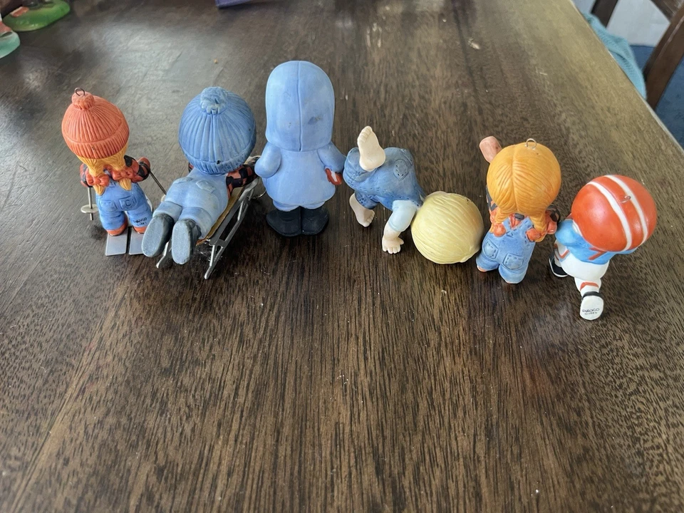 Lote Mixto Cerámica Enesco Country Cousins Vintage Años 80’s Foto 2 de 4