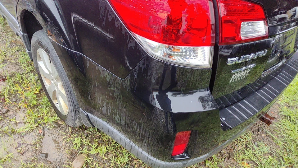 11 SUBARU LEGACY Rear Bumper Sw (outback)crystal Black Silicacbs Foto 2 de 3