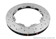 DBA for 09+ Nissan GTR R-35 Front Drilled & Slotted 5000 Series Brembo Only